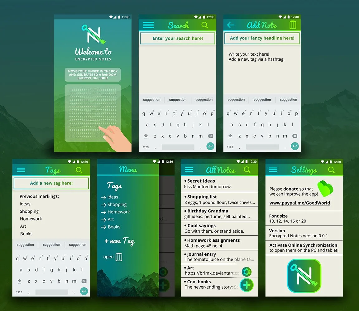 Design 2 Safe Notes